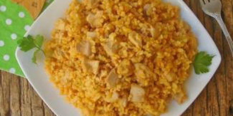 TAVUKLU BULGUR PİLAVI